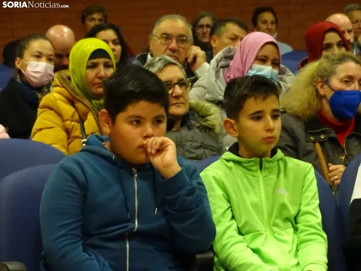 Una imagen de la jornada hoy en San Esteban de Gormaz. /SN