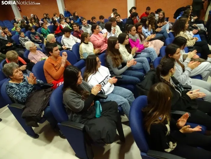 Una imagen de la jornada hoy en San Esteban de Gormaz. /SN