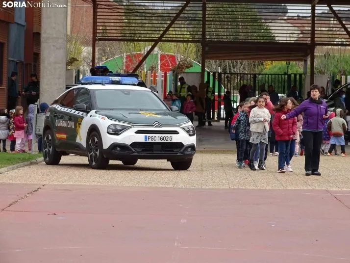 Una imagen de la jornada hoy en San Esteban de Gormaz. /SN
