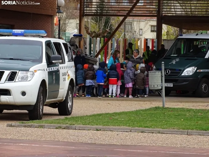 Una imagen de la jornada hoy en San Esteban de Gormaz. /SN
