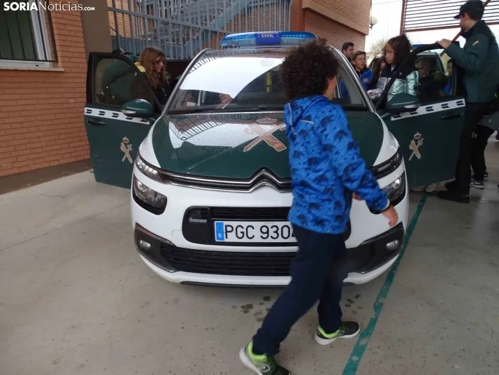 Una imagen de la jornada hoy en San Esteban de Gormaz. /SN