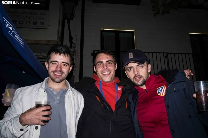 Gradas del Atlético de Madrid vs. Almazán
