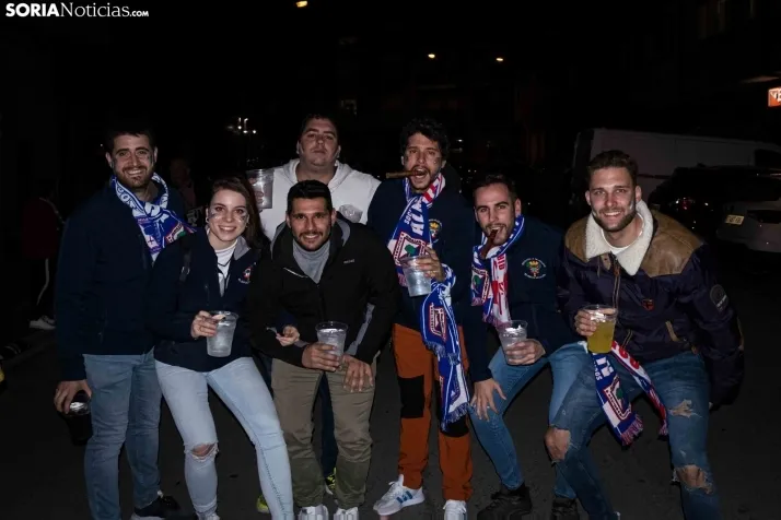 Gradas del Atlético de Madrid vs. Almazán