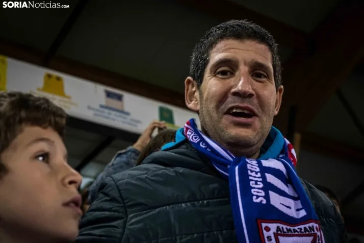 Gradas del Atlético de Madrid vs. Almazán