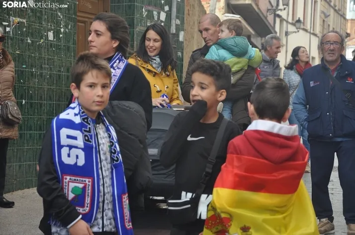 Almazán previo al partido contra el Atlético de Madrid. /SN