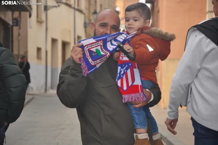 Almazán previo al partido contra el Atlético de Madrid. /SN
