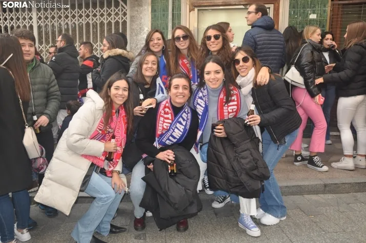 Almazán previo al partido contra el Atlético de Madrid. /SN