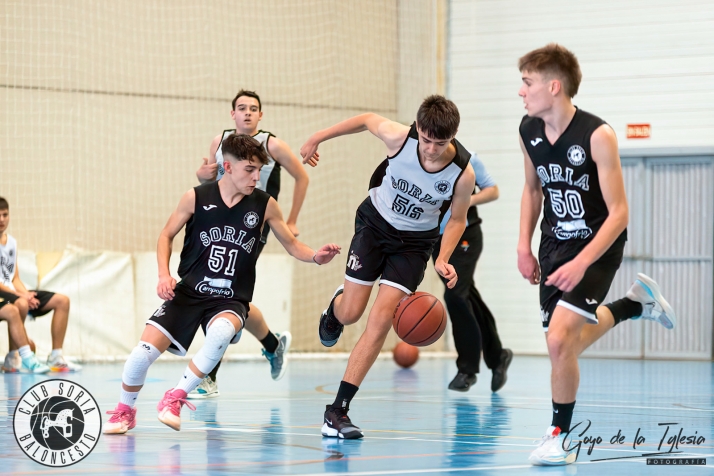 El CSB vive la fiesta del baloncesto con tres derbis en sus categorías inferiores 