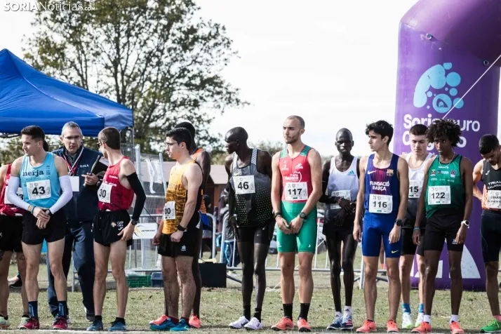 Fotos: Thierry Ndikumwenayo y Lucy Maiwa triunfan en el Cross de Soria