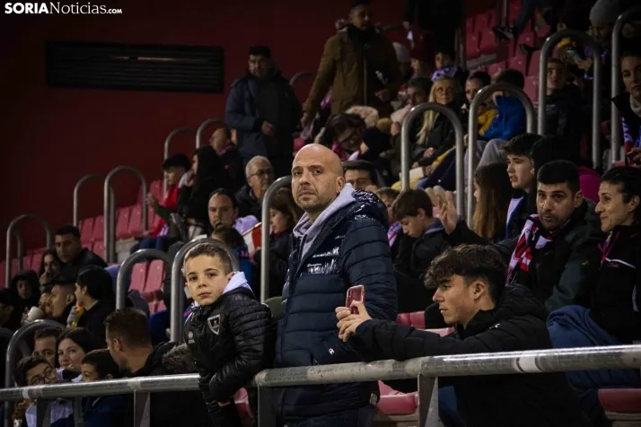 Gradas del Atlético de Madrid vs. Almazán