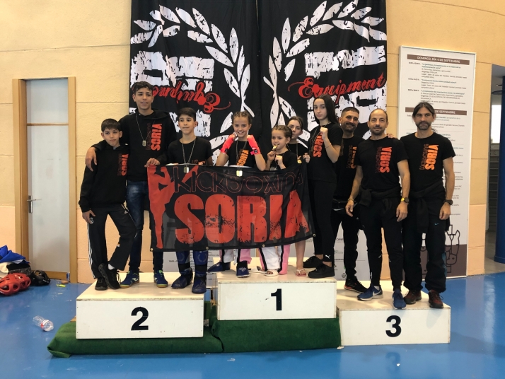 Doce medallas del Kickboxing Soria en el V Open Nacional de Salamanca