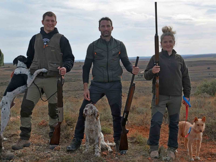 Este sábado, el Regional de caza menor con perro, con presencia femenina soriana