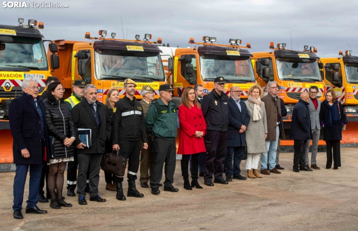 Medio centenar de quitanieves y 500 personas en el dispositivo viario estatal para el invierno soriano