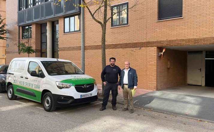 Otros 130 vecinos se adhieren a la Red de Calor de Soria y dejan de utilizar gasóleo