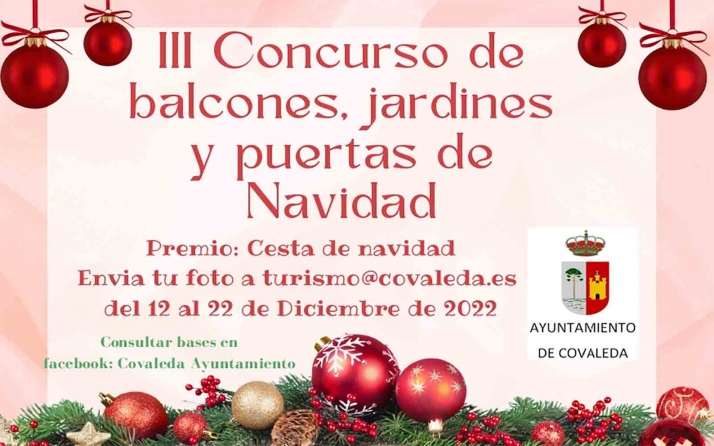 Covaleda lanza su tercer concurso de ornamentos navideños