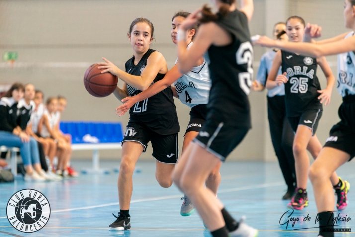 El CSB Infantil A gana el derbi y el Cadete Caja Rural de Soria B estrena su casillero de triunfos
