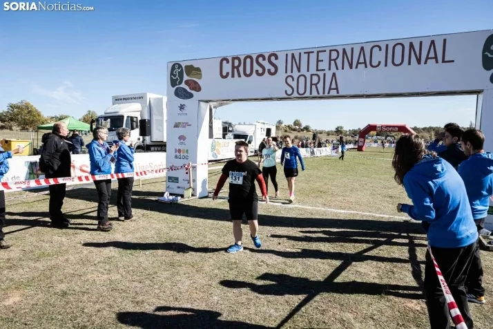 Fotos: la carrera popular, la inclusiva y las infantiles deslumbran en el Cross de Soria