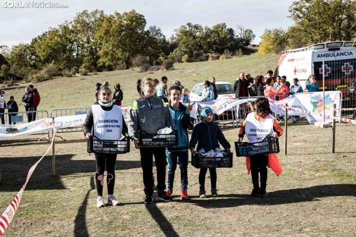 Fotos: la carrera popular, la inclusiva y las infantiles deslumbran en el Cross de Soria