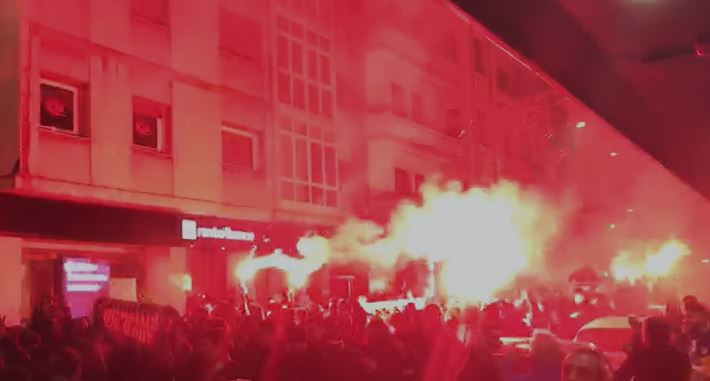 Denuncian agresiones y gritos racistas y violentos de los ultras del Atlético de Madrid en Soria