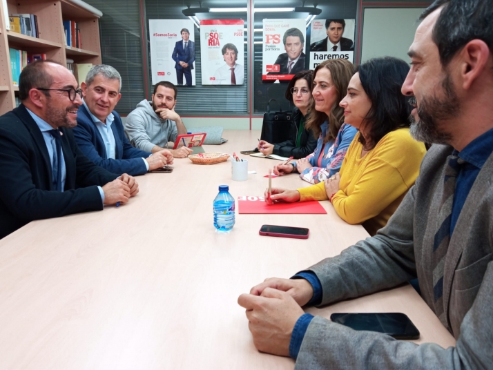 El PSOE de Soria se marca El Burgo, Ólvega, Golmayo y Garray como sus batallas en las municipales