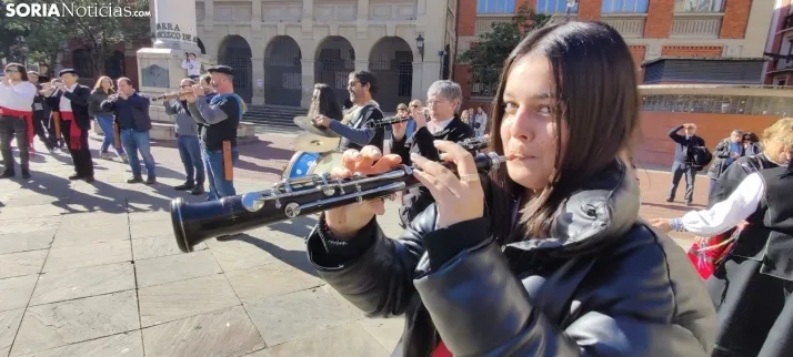 Una imagen de la presencia soriana en Pamplona. /SN