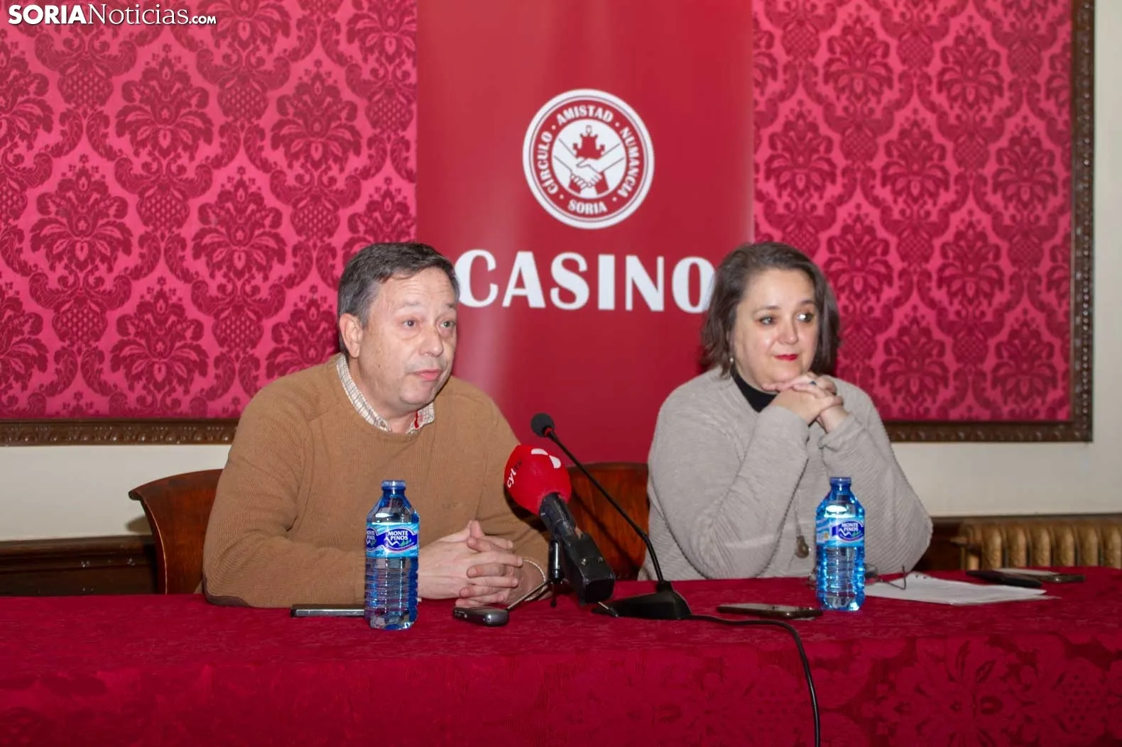 Anuncian logotipo del Casino. Evelyn Amaguaya.