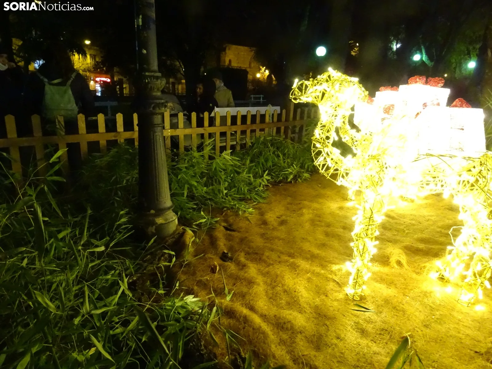 Una imagen del zoo esta tarde-noche de miércoles. /SN