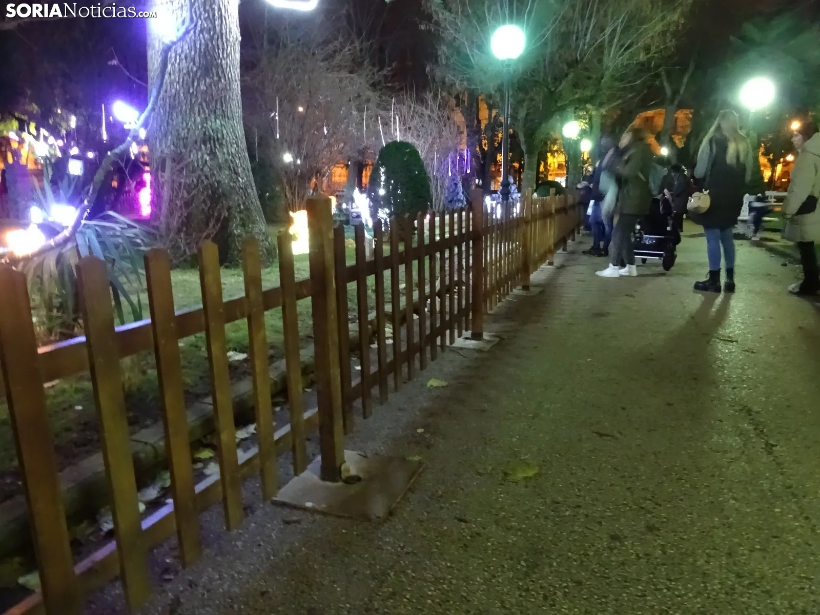 Una imagen del zoo esta tarde-noche de miércoles. /SN