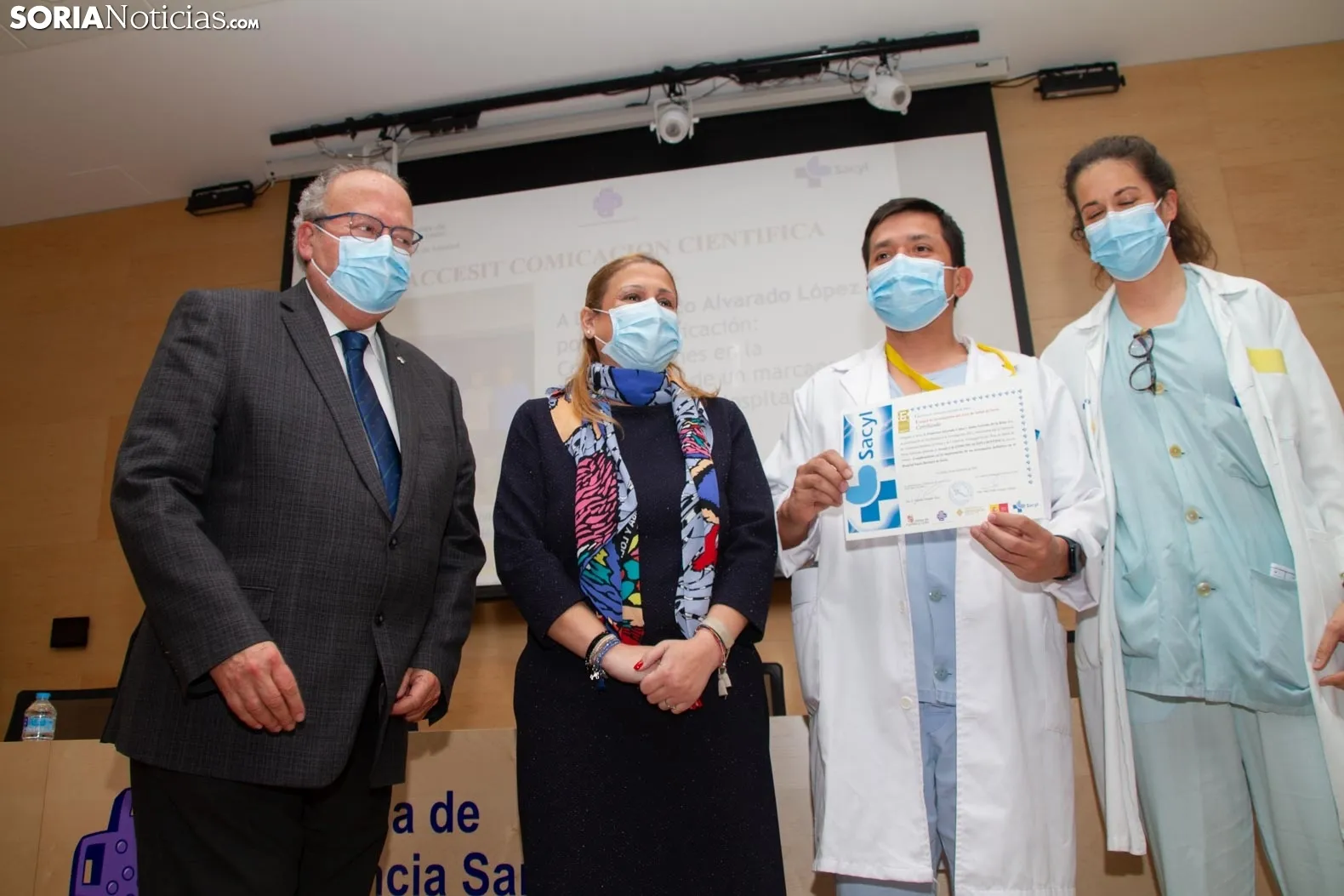 Premios Sanidad Soriana 2022. Evelyn Amaguaya.