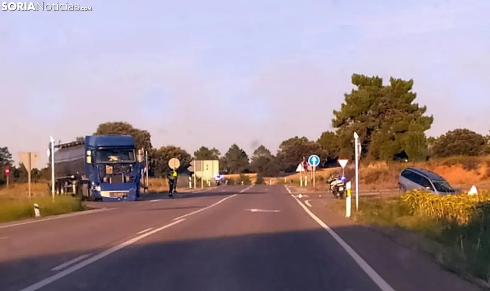 Foto 2 - La Junta no descarta actuaciones en el cruce de Berlanga