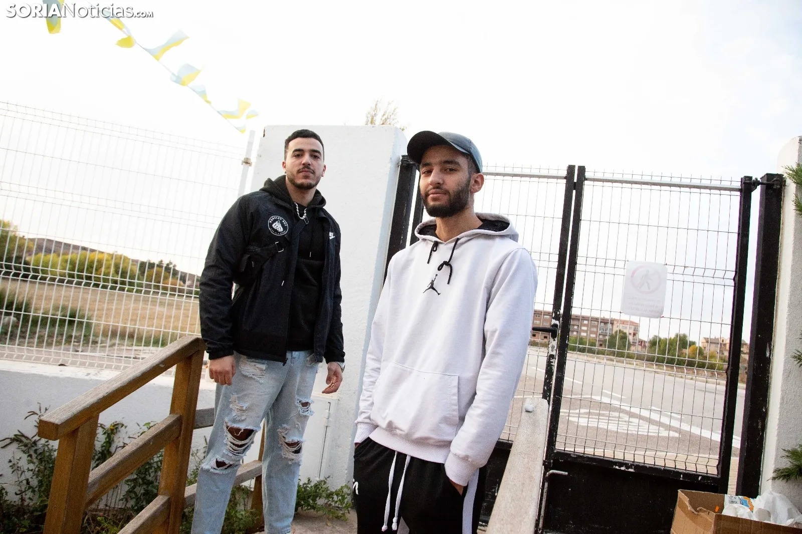 Karim Omir y Anass Ziyad. /María Ferrer