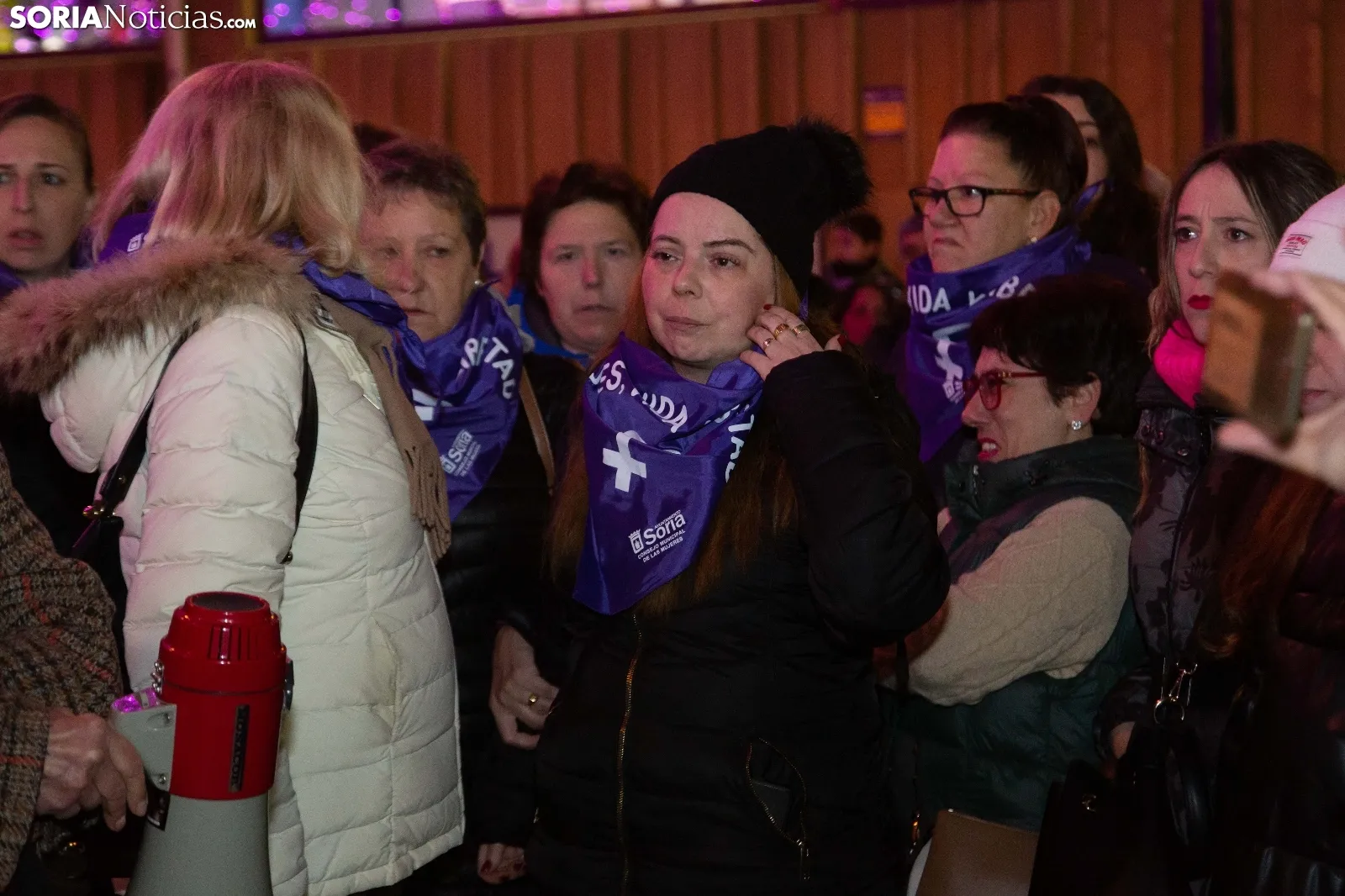 Soria rechaza la violencia contra las mujeres 