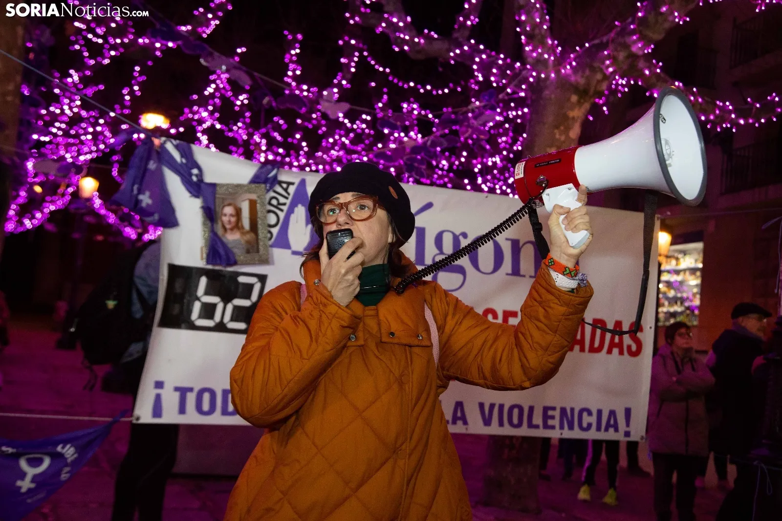 Soria rechaza la violencia contra las mujeres 