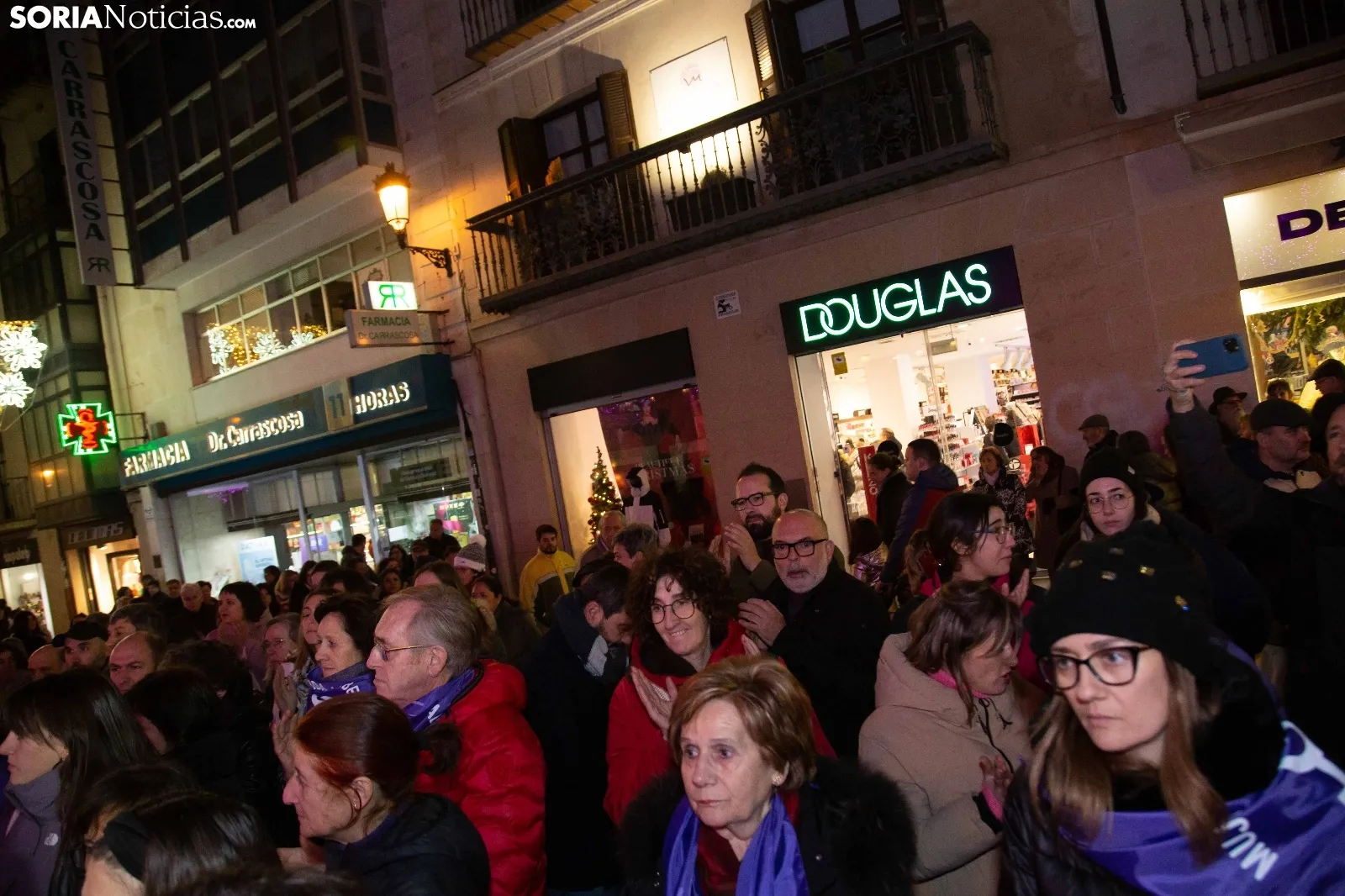 Soria rechaza la violencia contra las mujeres 