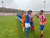 Los jugadores del Atlético Bembibre y del Almazán dándose la mano antes del partido/ Atlético Bembibre.