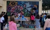 Foto 1 - El CRIE de Almazán construye un mural con 3.000 latas