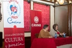 Anuncian logotipo del Casino. Evelyn Amaguaya.