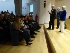 Una imagen del acto de reconocimiento celebrado hoy en la sede de la Delegación Territorial de la Junta. /SN