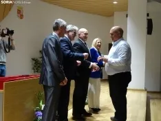 Una imagen del acto de reconocimiento celebrado hoy en la sede de la Delegación Territorial de la Junta. /SN