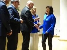 Una imagen del acto de reconocimiento celebrado hoy en la sede de la Delegación Territorial de la Junta. /SN