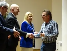 Una imagen del acto de reconocimiento celebrado hoy en la sede de la Delegación Territorial de la Junta. /SN