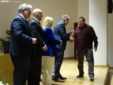 Una imagen del acto de reconocimiento celebrado hoy en la sede de la Delegación Territorial de la Junta. /SN