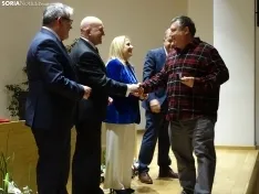 Una imagen del acto de reconocimiento celebrado hoy en la sede de la Delegación Territorial de la Junta. /SN