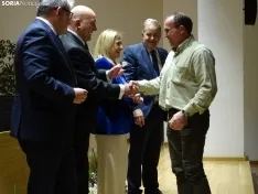 Una imagen del acto de reconocimiento celebrado hoy en la sede de la Delegación Territorial de la Junta. /SN