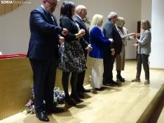 Una imagen del acto de reconocimiento celebrado hoy en la sede de la Delegación Territorial de la Junta. /SN