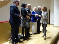 Una imagen del acto de reconocimiento celebrado hoy en la sede de la Delegación Territorial de la Junta. /SN