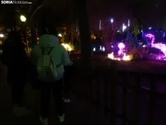 Una imagen del zoo esta tarde-noche de miércoles. /SN
