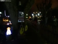 Una imagen del zoo esta tarde-noche de miércoles. /SN