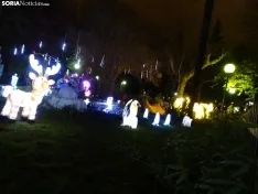 Una imagen del zoo esta tarde-noche de miércoles. /SN