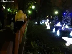 Una imagen del zoo esta tarde-noche de miércoles. /SN